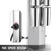 VEVOR Milkshake Maker Kit, Stainless Steel Electric Milkshake Maker, 180W Milkshake Machine, Double Head Classic Milkshake Maker with 800ml Cup