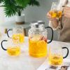 1 Pot with 4 Cups Set, Haitang Cooling Water Kettle, Water Cup Set, Water Utensil Set, Tea Pot Set, Water Kettle, Water Cup Set