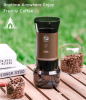 Multi-function coffee bean grinder coffee grinding car coffee grinding extraction 25 cups coffee bean capacity 130g 3300mAh no segment fine-tuning por