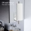 Paper Towel Holder Under Cabinet, Adhesive Stainless Steel Paper Towel Rolls Holder Wall Mount for Kitchen Bathroom