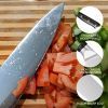Professional Chef Knife 8 Inch, Santoku Knife 7 Inch High Carbon Steel Chef Knife Japanese Knife, Full Tang Wood Handle Kitchen Knife